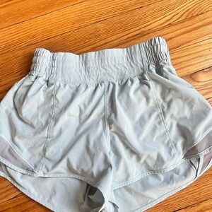 Lululemon Athletica Blue Athletic Shorts Lightweight Moisture-Wicking